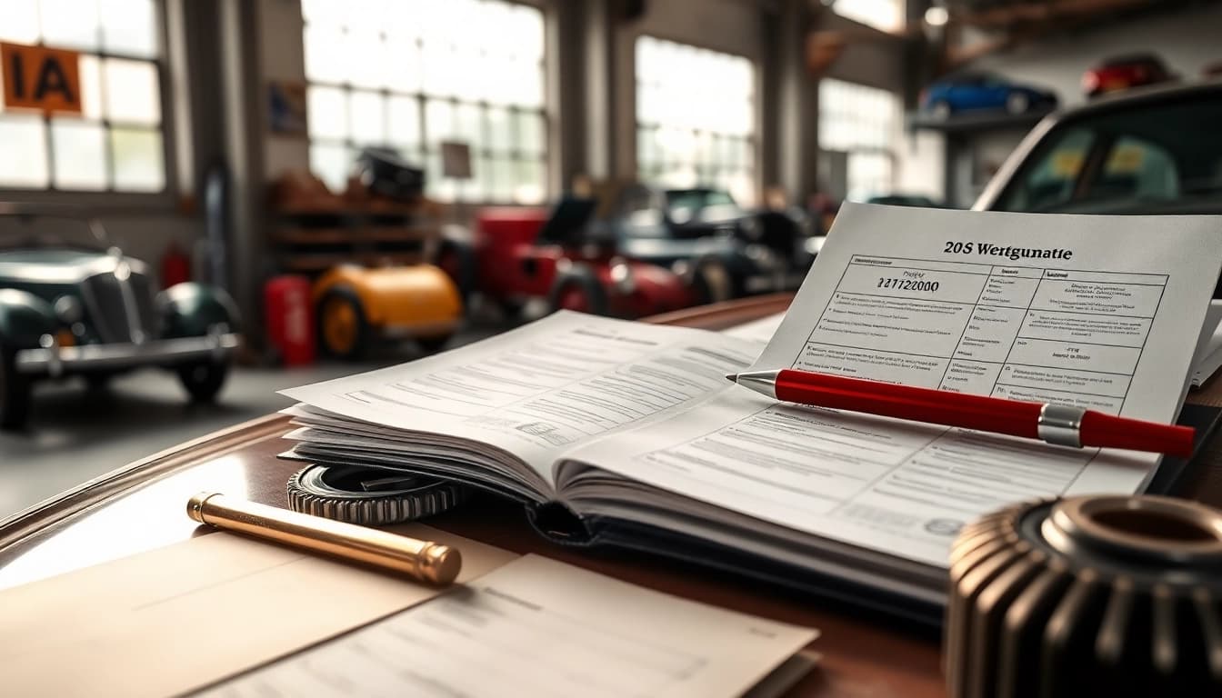 Erstellen Sie ein Oldtimer Wertgutachten in einer professionellen Werkstatt.