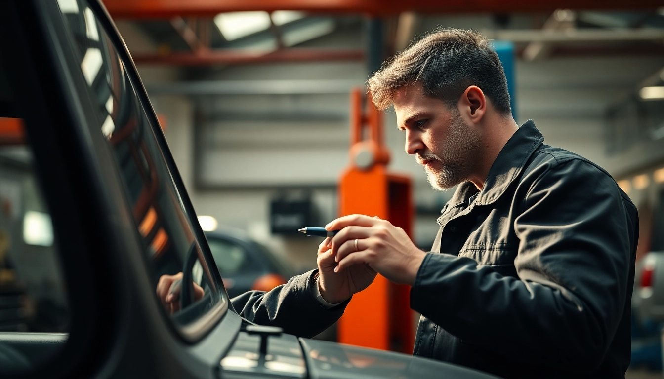Professional kfz gutachter köln inspecting a vehicle with precision and attention to detail.