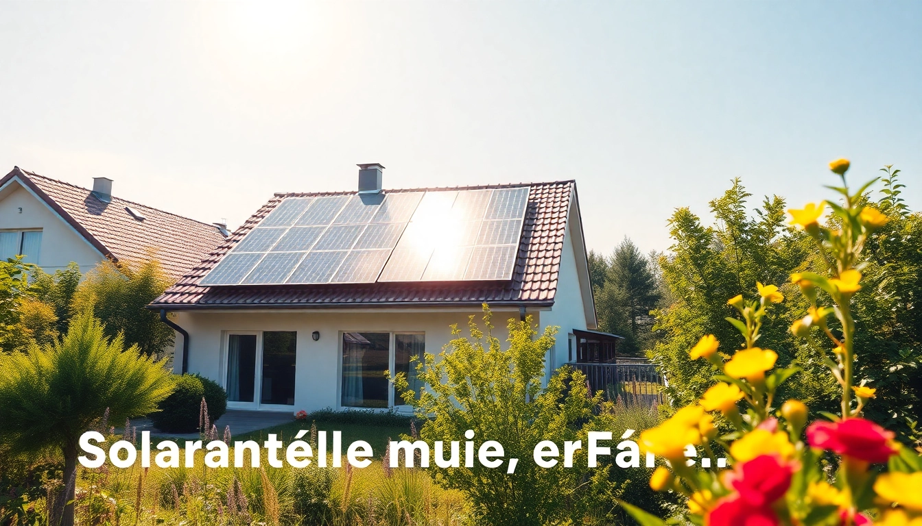 Entdecken Sie, wie einfach Sie mit dieser Solaranlage kaufen Förderung Ihre Energiekosten senken und umweltfreundlichen Strom erzeugen können.