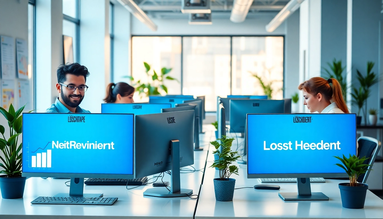 Efficient team providing professional Löschdienst for online reputation management.