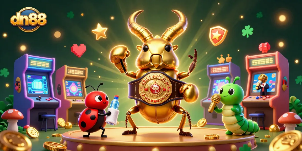 Experience vibrant gameplay at dn88 with dynamic characters and casino-themed arcade elements.