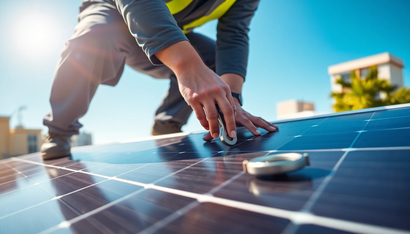 Erleben Sie, wie Photovoltaik Leads durch professionelle Montage von Solarpanelen erzeugt werden.