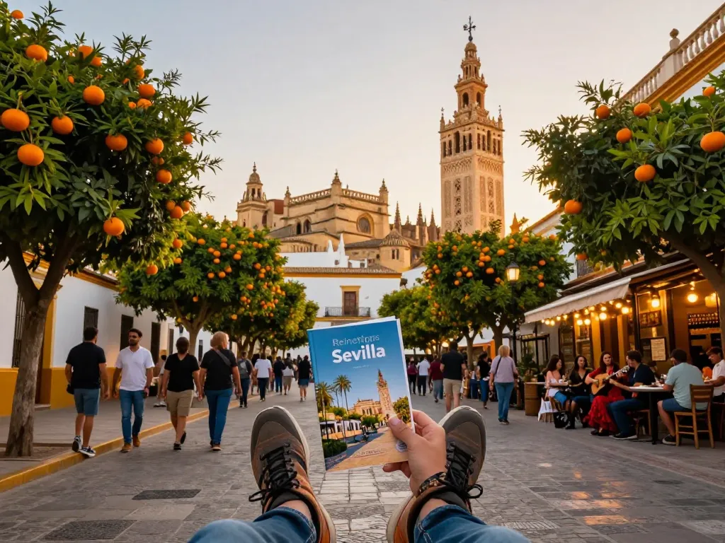 Entdecken Sie Reisetipps Sevilla, während Sie die lebhaften Straßen und ikonischen Sehenswürdigkeiten erkunden.