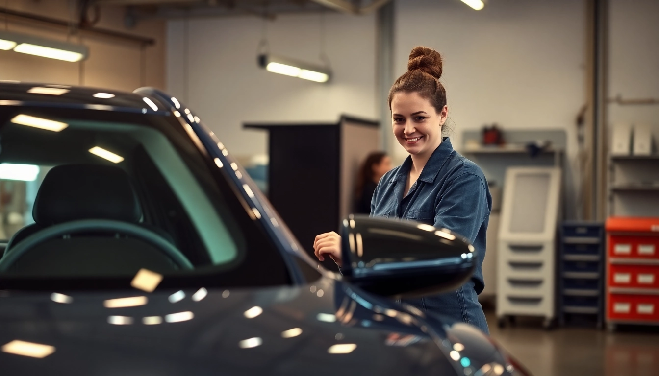 Professionelle Smart Repair in München bei der fachkundigen Beseitigung von Lackschäden an einem Auto.