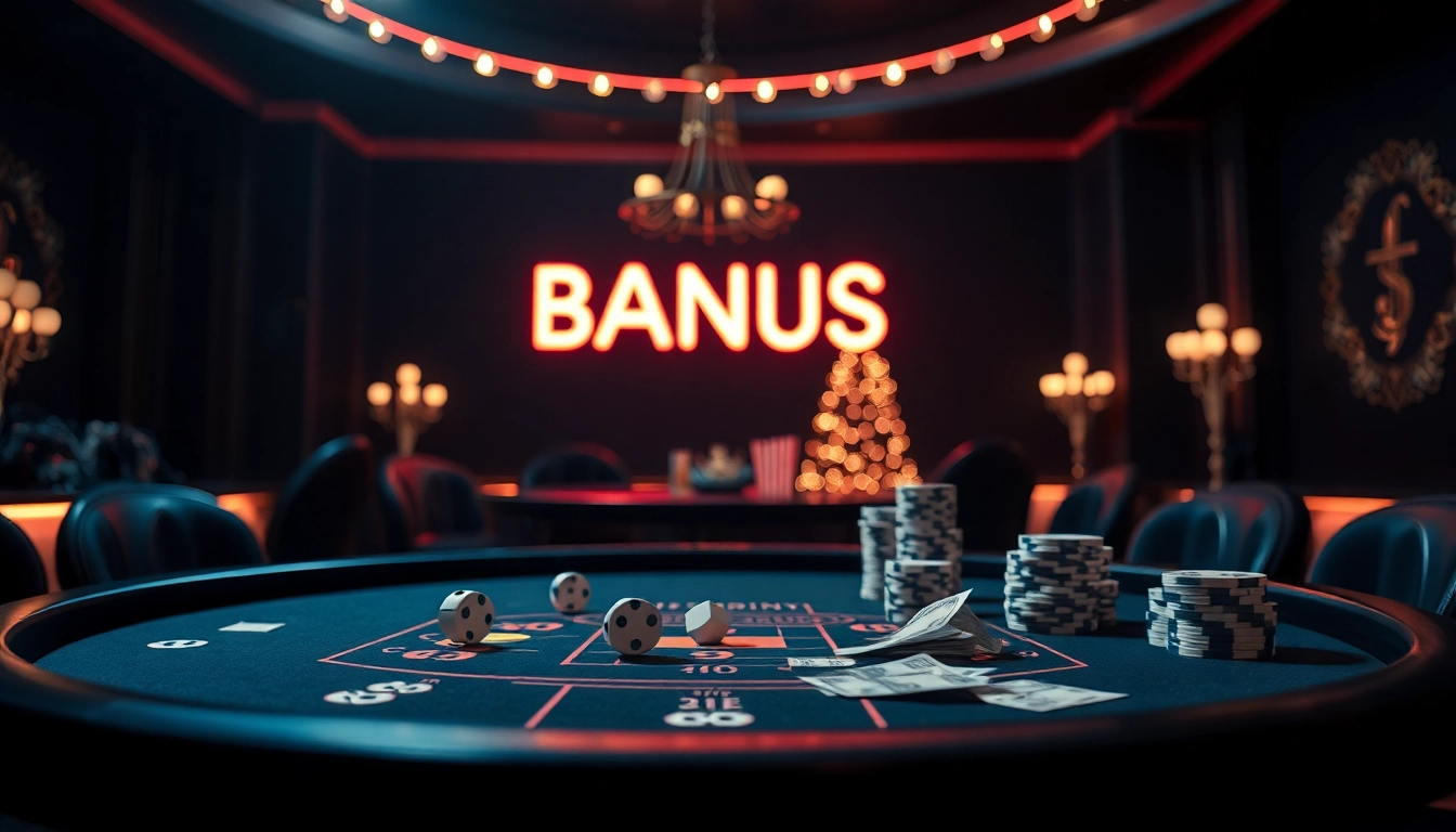 Gewinne mit Casino Bonus ohne Einzahlung: Erfreue dich an farbenfrohen Neonlichtern und festlicher Atmosphäre.