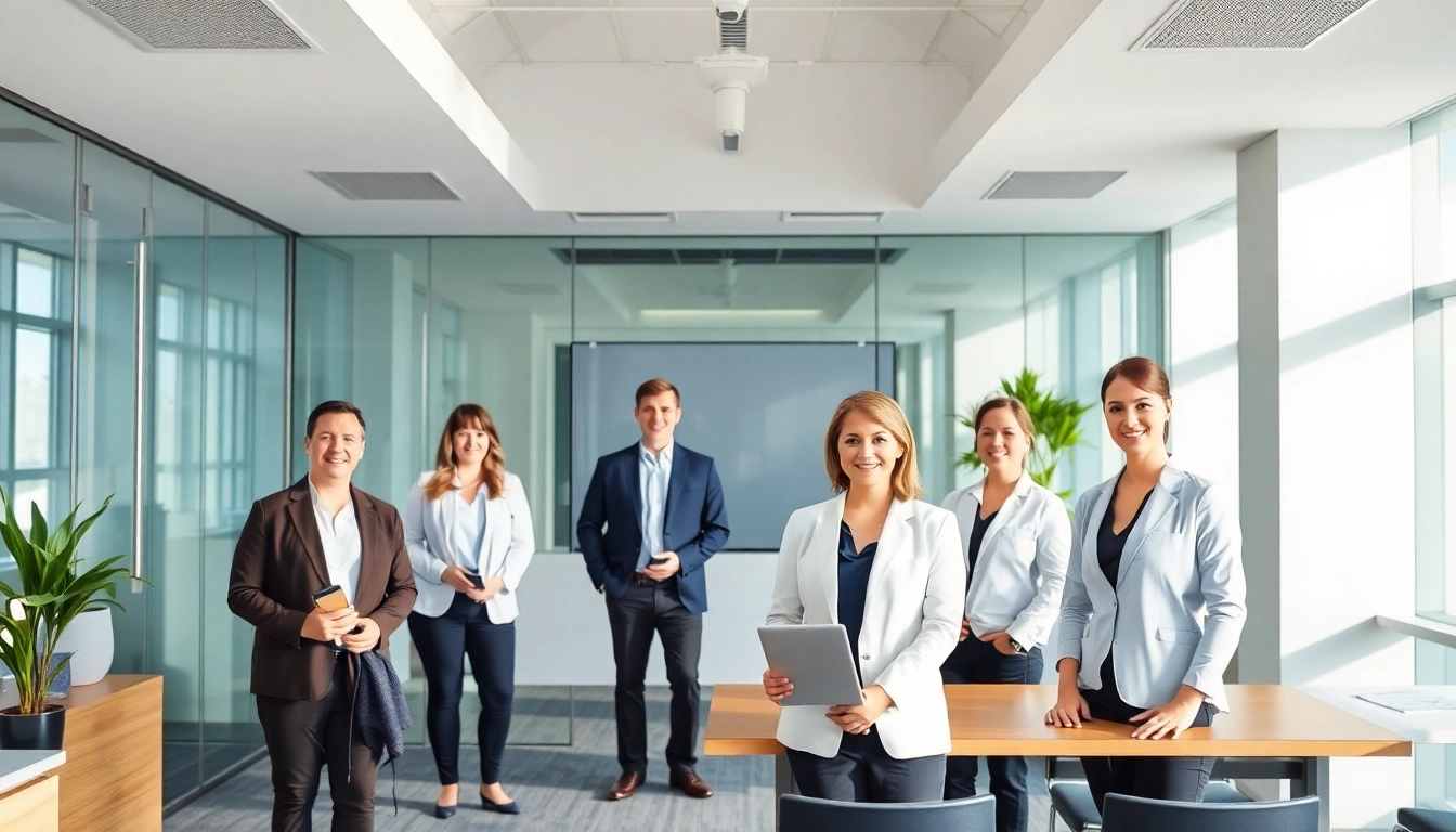 Unternehmensberatung im Fokus: Ein Berater diskutiert mit einem Kunden in einer modernen Büroumgebung.