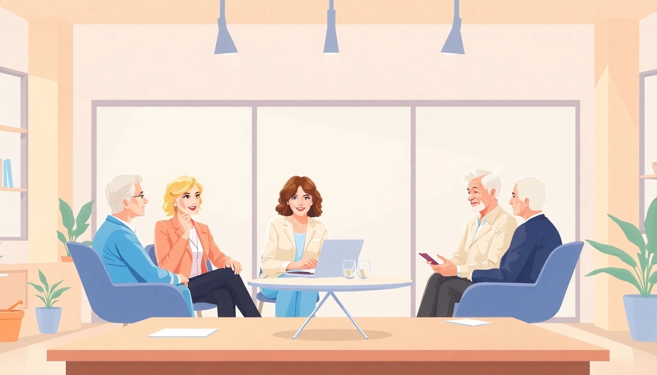 Consulting session on unternehmensberatung altenpflege with a focus on elderly care solutions.
