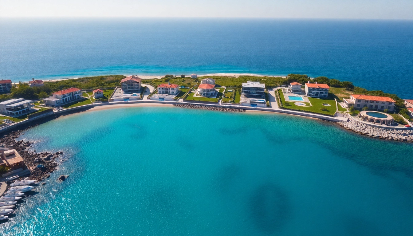 Nordzypern Immobilien am Meer mit moderner Architektur und herrlichem Küstenblick