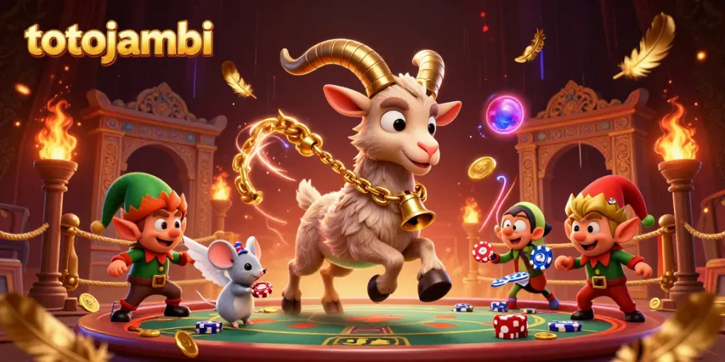 Experience thrilling gameplay at totojambi's vibrant casino with Krampus and mischievous gremlins.
